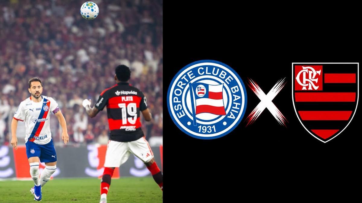 Flamengo visita o Bahia na Fonte Nova buscando retomar a liderança do Brasileirão