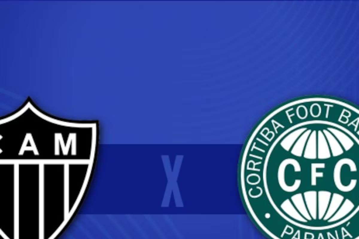 Atlético-MG e Coritiba disputam partida pelo Brasileirão com transmissão ao vivo e prováveis escalações