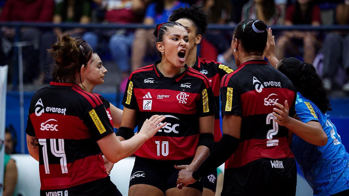 Sesc RJ Flamengo estreia na Superliga Feminina de vôlei em busca do décimo terceiro título